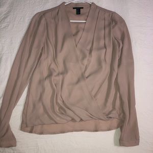 Tan blouse